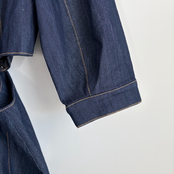 Cinq a Sept Lani Denim Cut-Out Mini Dress Indigo - Picture 6 of 10